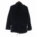 未使用品 エンポリオアルマーニ EMPORIO ARMANI ジーンズ JEANS ミリタリージャケット M65 長袖 ジップアップ ジレ