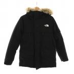 ザノースフェイス THE NORTH FACE マクマードパーカ McMurdoParka ダウンジャケット ファー フード付き ジップアップ S 黒 ND91310