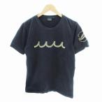 ムータ muta Tシャツ ロゴ プリント 半袖 M 紺 ネイビー /HO□ 0425 ■GY12 メンズ