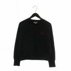 バーバリー BURBERRY London England スウェット トレーナー 裏起毛 クルーネック ロゴ 刺繍 S 紺 ネイビー /XZ ■GY19 メンズ