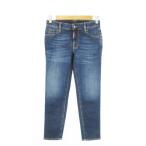 ディースクエアード DSQUARED2 デニムパンツ ジーンズ スキニー ストレッチ 36 S 紺 ネイビー /AO18 ■GY19 レディース
