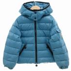 モンクレール MONCLER ダウンジャケット ブルゾン ワッペン 刺繍 ロゴ 104cm 青 ブルー 132-051-CSG39-00 /FF■GY19 キッズ