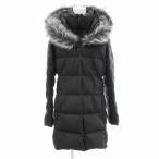 ザノースフェイス THE NORTH FACE ダウンコート ジャケット フェイクファー ロゴ M 黒 ブラック NJ1DK82B /JS ■GY19 レディース