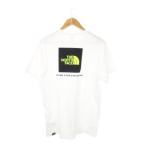 ザノースフェイス THE NORTH FACE Tシャツ カットソー ラウンドネック 半袖 ロゴ プリント アウトドア M 白 ホワイト ■GY19 メンズ