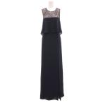 ビーシービージーマックスアズリア BCBGMAXAZRIA カスケードバック ラッフル サイドスリット フォーマルガウン ドレスワンピース 2