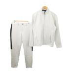  Descente DESCENTE GOLF джерси выставить верх и низ жакет воротник-стойка брюки длинный Logo Golf L светло-серый 