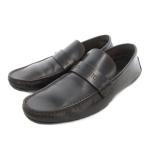 ショッピングルイヴィトン ルイヴィトン LOUIS VUITTON モンテカルロ ローファー ドライビングシューズ レザー 6.5 黒 /UO ■GY19 メンズ