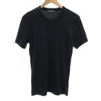 ショッピングGABBANA ドルチェ&ガッバーナ ドルガバ DOLCE&GABBANA Tシャツ カットソー 半袖 ロゴ 46 紺 ネイビー /BS ■GY19 メンズ