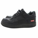 ショッピングエアフォース1 ナイキ NIKE SUPREME AIR FORCE 1 LOW CU9225-001 シュプリーム エアフォース 1 ロー スニーカー ローカット シューズ 27 黒 ブラック
