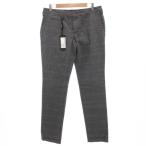 ドルチェ&ガッバーナ ドルガバ DOLCE&GABBANA パンツ スラックス テーパード 48 グレー グレンチェック /FF ■GY19 メンズ