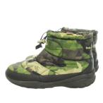 THE NORTH FACE NUPTSE BOOTIE WP IV SHORT боты npsi ботиночки - водонепроницаемый водонепроницаемый камуфляж камуфляж Logo уличный 25cm зеленый 