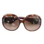 フェンディ FENDI COLD INSERT 眼鏡 サングラス セルフレーム グラデーション ロゴ 65□15-120 茶色 ブラウン FS5002