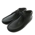 ショッピングgucci グッチ GUCCI チャッカブーツ ワラビー レザー 37 24cm 黒 ブラック /XZ ■GY19 メンズ