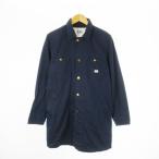 ショッピングカバーオール リー LEE カバーオール ショップコート かつらぎ ヘリンボーン M 紺 ネイビー /CK7 ■GY12 メンズ