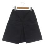 ショッピングMIUMIU ミュウミュウ miumiu フレアスカート ひざ丈 タック 36 XS 紺 ネイビー /XZ ■GY19 レディース