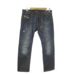 ディーゼル DIESEL SAFADO ジーンズ デニムパンツ W31 L30 ネイビー インディゴ ダメージ加工 ウォッシュ加工 00Y001008QH /AO28