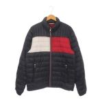  Tommy Hilfiger TOMMY HILFIGER packable с хлопком жакет воротник-стойка Logo Zip выше темно-синий темно-синий /AH13 #GY44 мужской 