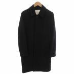 ショッピングマッキントッシュ マッキントッシュ MACKINTOSH ステンカラーコート ウール ひざ丈 36 紺 ネイビー /FF ■GY44 メンズ