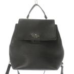 ショッピングケイトスペード ケイトスペード KATE SPADE リュック レザー 本革 黒 ブラック グレインレザー フラップ /CK16 ■GY01 レディース