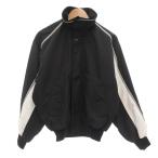  Mizuno MIZUNO Victory stage с хлопком блузон M чёрный черный воротник-стойка 52WM-302 /UO #GY44 мужской 