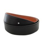 ショッピングエルメス エルメス HERMES レザーベルト 95 C AA 150 黒 ブラック 茶 ブラウン /FF ■GY19 レディース