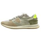  Philip модель PHILIPPE MODEL RPX LOW CAMOUFLAGE POP TZLU low cut спортивные туфли обувь Logo 41 камуфляж рисунок замша 