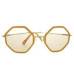 ショッピングchloe クロエ CHLOE サングラス メガネ アイウェア 50□22 140 ゴールドカラー ジオメトリック型 フルリム CE2142 /FF ■GY19 レディース