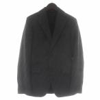 フェンディ FENDI テーラードジャケット シングル 2B 総裏地 ズッカ柄 センターベント 44 グレー FJ0498 A4QQ /XZ ■GY19 メンズ