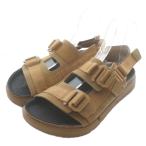 ショッピングビルケン 未使用品 ビルケンシュトック BIRKENSTOCK シンジュク Shinjuku  サンダル スポーツサンダル スエード ストラップ 41 26.5cm 茶色