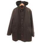 サルヴァトーレフェラガモ Salvatore Ferragamo スタンドカラーコート ガンチーニフック フーディー 52 グレー /JS ■GY19 メンズ