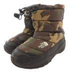  The North Face THE NORTH FACEnpsi ботиночки - ботинки Short камуфляж рисунок 19cm зеленый зеленый чай Brown NFJ51582 /FF #GY01ki