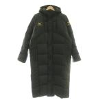 ミズノ MIZUNO ベンチコート ダウンコート フーディー L ブラック /DF ■GY01 レディース