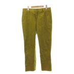 ショッピングHERMES エルメス HERMES コーデュロイパンツ ストレート ダークイエロー /MI ■GY19 メンズ