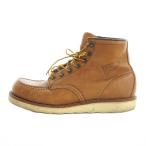 レッドウィング REDWING 875 アイリッシュセッター ワークブーツ レースアップ USA製 レザー ロゴ 9 茶 ブラウン ■GY42 /MQ メンズ