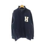 Tommy Hilfiger TOMMY HILFIGER Zip выше жакет стеганое полотно H Logo XL темно-синий /DF #GY12 мужской 