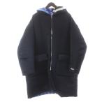  не использовался товар TSTS чай Estee -esDUALITY PADDED COAT с хлопком пальто капот с биркой M темно-синий темно-синий синий голубой /MW #GY19 мужской 