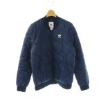  Adidas Originals adidas originals FL0018 SST QUILTED JACKET COLLEGE NAVY блузон стеганная куртка с хлопком L темно-синий /ES