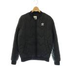  Adidas Originals adidas originals FL0017 SST QUILTED JACKET блузон стеганная куртка с хлопком M черный /ES #GY19 men 