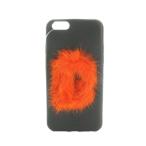  Fendi FENDI iphone6 смартфон кейс кожа initial чёрный orange 7AR50D 8ABF0VZ2 /MI #GY19 женский 