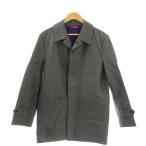 Paul Smith PAUL SMITH пальто с отложным воротником одиночный соотношение крыло длинный L серый /HK #GY12 мужской 