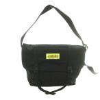  Manhattan Poe te-jiMessenger Bag Reflective Yellow Label сумка "почтальонка" сумка на плечо нейлон заслонка чёрный мужской 
