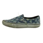 VANS × Supreme Hole Punch Denim Slip-On Pro туфли без застежки спортивные туфли Denim low cut повреждение обработка US8.5 26.5cm синий 721454