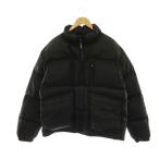  XLarge XLARGE пуховик внешний Zip выше L чёрный черный /CX #GY01 мужской 