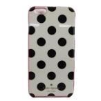 KATE SPADE HYBRID HARDSHELL CASE iPhone кейс смартфон кейс iPhone 6 Plus iPhone 6s Plus полька-дот точка рисунок Logo белый чёрный 