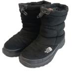  The North Face THE NORTH FACE Nuptse Bootie Wool III winter ботинки короткие сапоги Logo вышивка US9 27cm чёрный NF51786