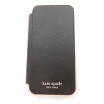  Kate Spade KATE SPADE смартфон кейс кожа Logo I'M ALL EARS булавка Klein черный /UO женский 