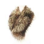  SaGa лиса SAGA FOX серебряный SaGa пелерина muffler мех лисы мех чай Brown /AH4 #GY18 женский 