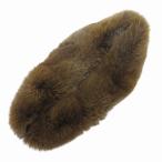  SaGa лиса SAGA FOX пелерина мех muffler мех лисы чай Brown /GV #GY27 женский 