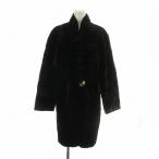 スグリスフランクフルト SGOURIDIS FRANKFURT ファーコート アウター 毛皮 シェアードミンク ロング 茶色 ブラウン