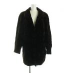 アルティマ Altim MITSUKOSHI 毛皮コート シェアードミンクファー 長袖 ミドル 総裏地 逆毛 茶 ブラウン ■GY11 /MQ レディース